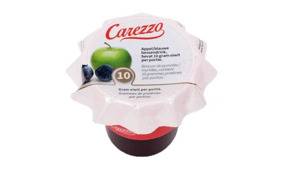 Carezzo Appel-Blauwe Bessensap - eiwitverrijkt