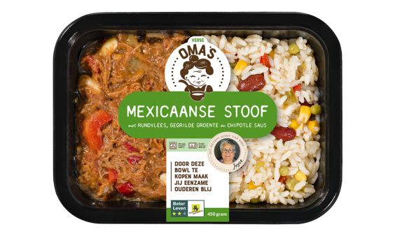 Oma's Mexicaanse stoof met rijst