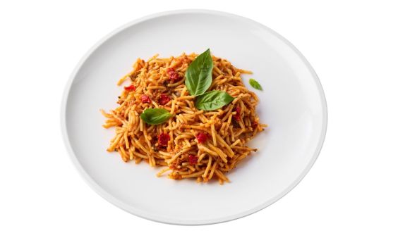 Volkoren spaghettischotel vegetarisch