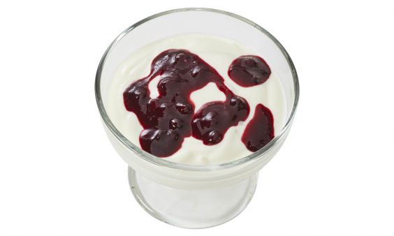 Standaard Yoghurt bosbes