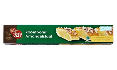 Roomboter amandel kerststaaf