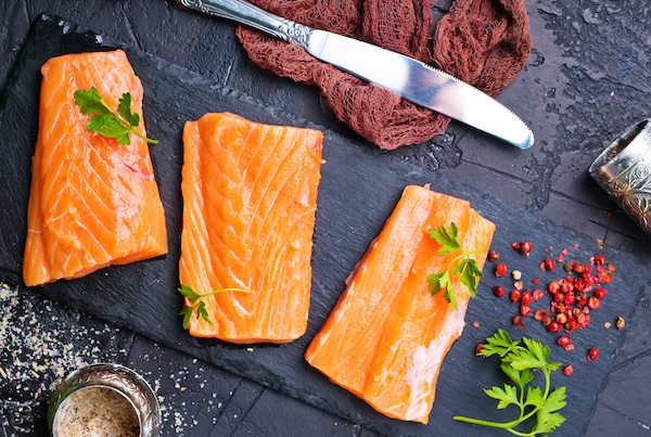 Zalm zit vol goede vetten